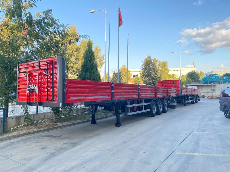 Kuru Yük Taşıyıcı Yarı Römork
