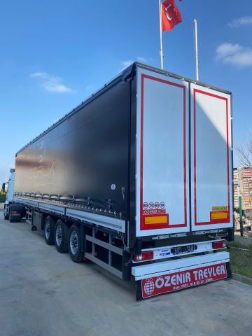 13,60 Kapaklı Brandalı Yarı Römork