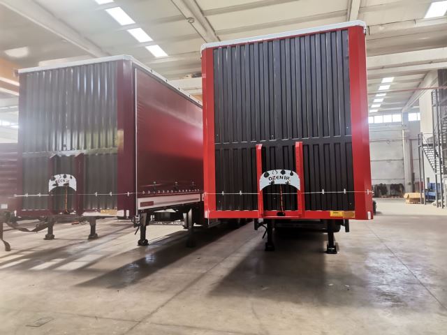 13,60 Kapaklı Brandalı Yarı Römork