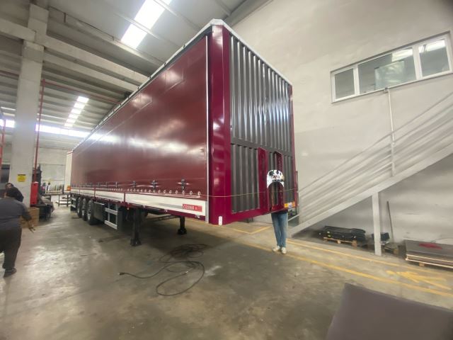 13,60 Kapaklı Brandalı Yarı Römork