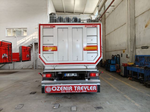 Boru Tipi Damperli Yarı Römork