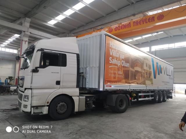 Brandalı Yarı Römork