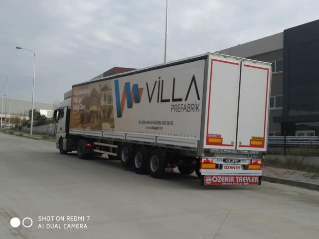 Brandalı Yarı Römork