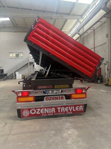 Yana Devirmeli Yarı Römork