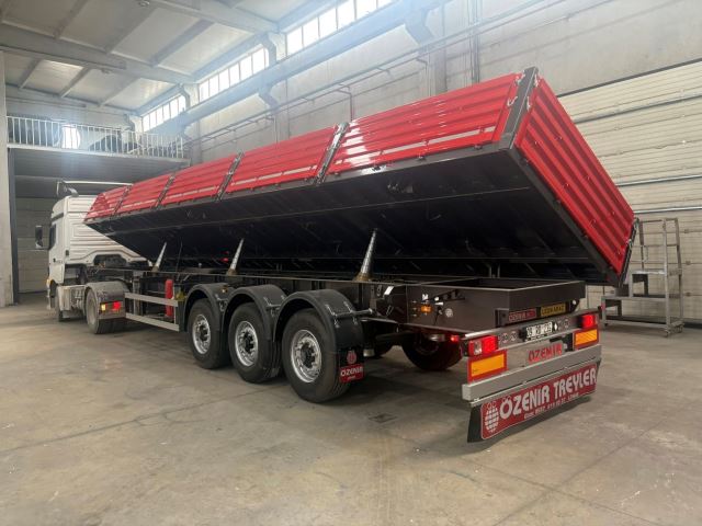 Yana Devirmeli Yarı Römork