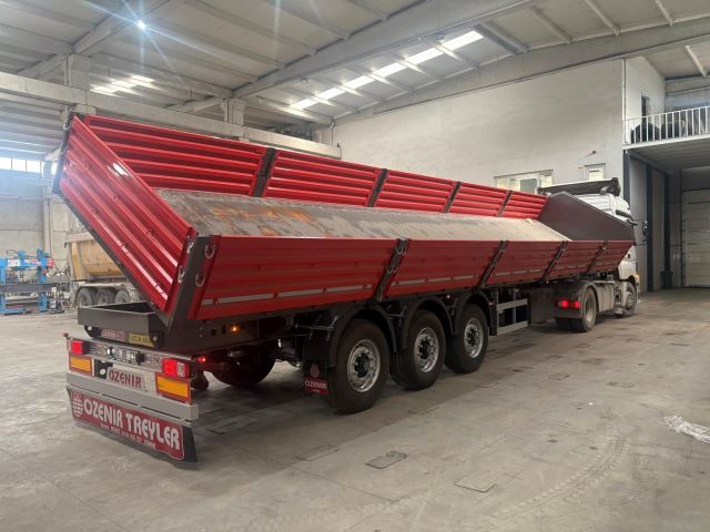 Yana Devirmeli Yarı Römork